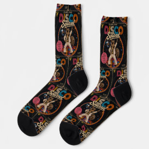 Disco Squirrel Socks