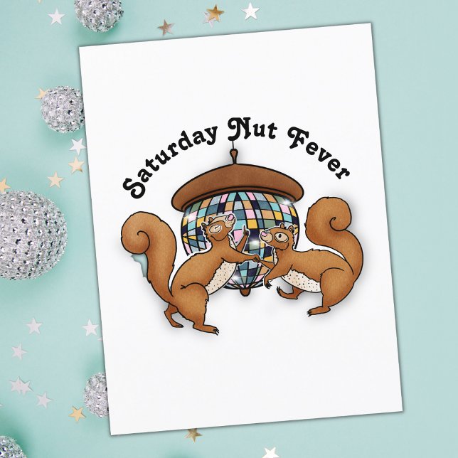 Disco Squirrels Postcard (Creator Uploaded)