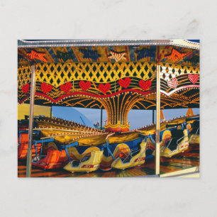 Disco Star Ride, Seaside Heights NJ Vintage Postcard