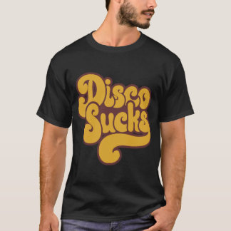 Disco Sucks Retro Seventies music T-Shirts