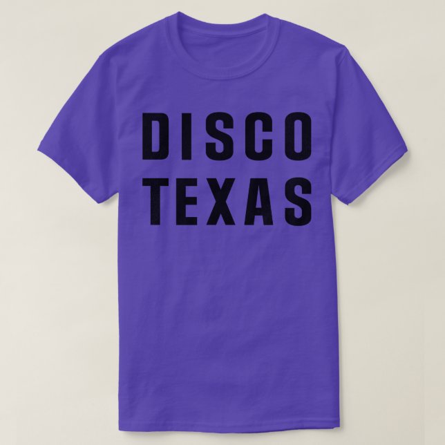 Disco Texas Blondie Tribute Design T-Shirt (Design Front)