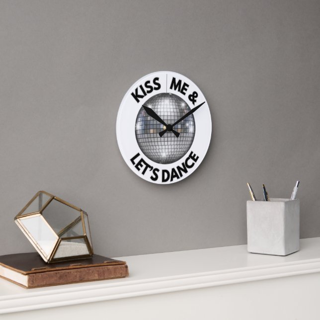 DISCO THEME (Styles-inspired) WALL CLOCK (Office)