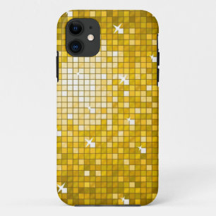 Disco Tiles "Gold" iPhone 5 case