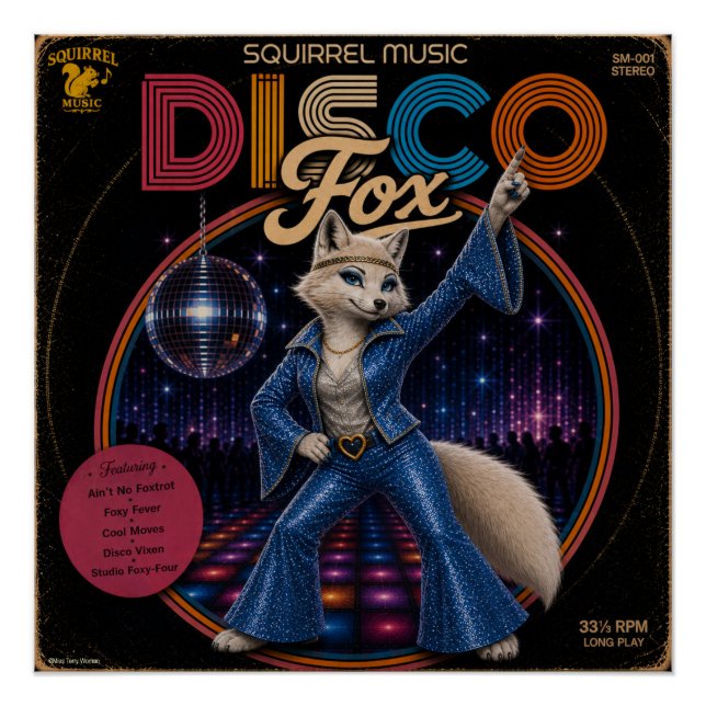 Disco Vixen Poster (Front)