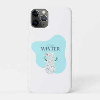  Discoball Snowman iPhone 11 Pro Case