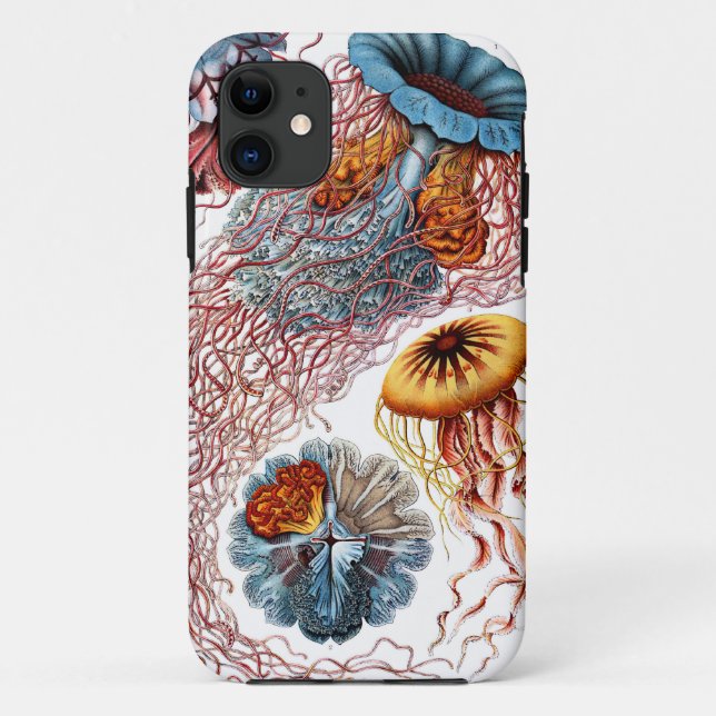 Discomedusae by Ernst Haeckel Case-Mate iPhone Case (Back)