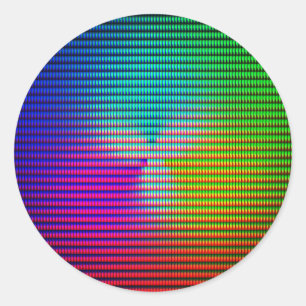 DiscoTech 5 Classic Round Sticker