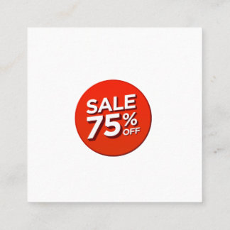 Discount Card 75% off