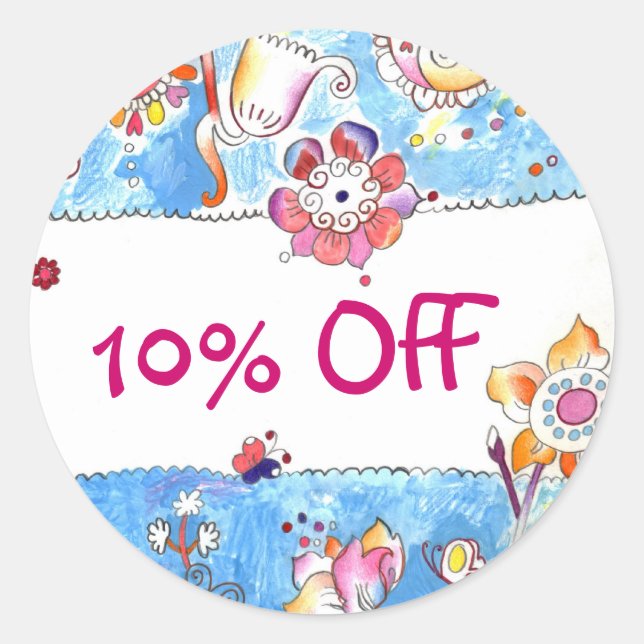 Discount Sticker (Front)