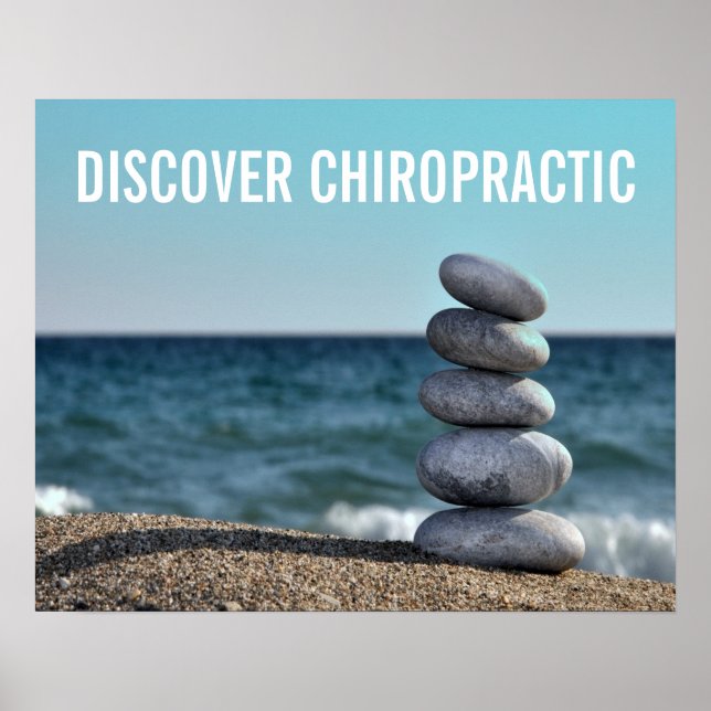 Discover Chiropractic 20x16 Poster (Front)