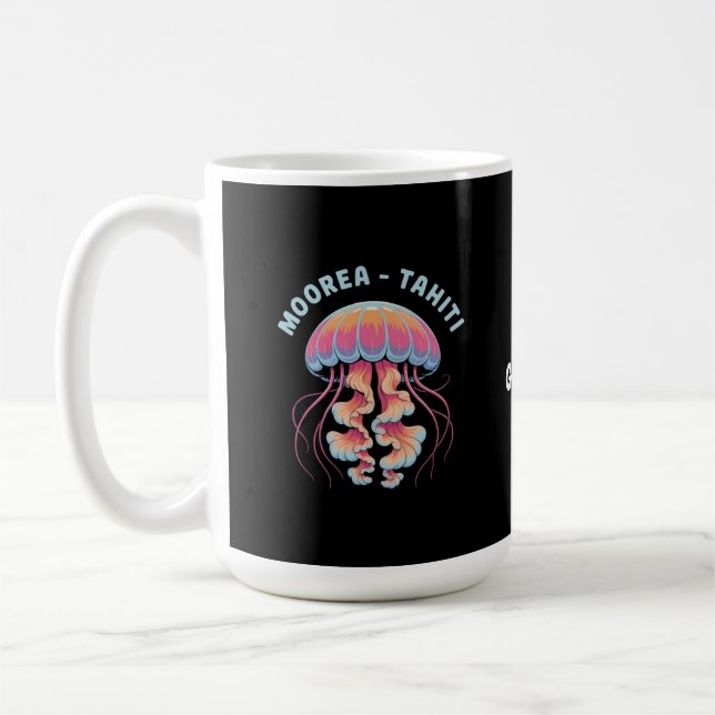 Discover French Polynesia Moorea Tahiti Coffee Mug (Left)