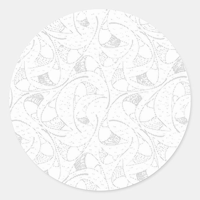 Discover High-Quality Classic Round Stickers  (Front)