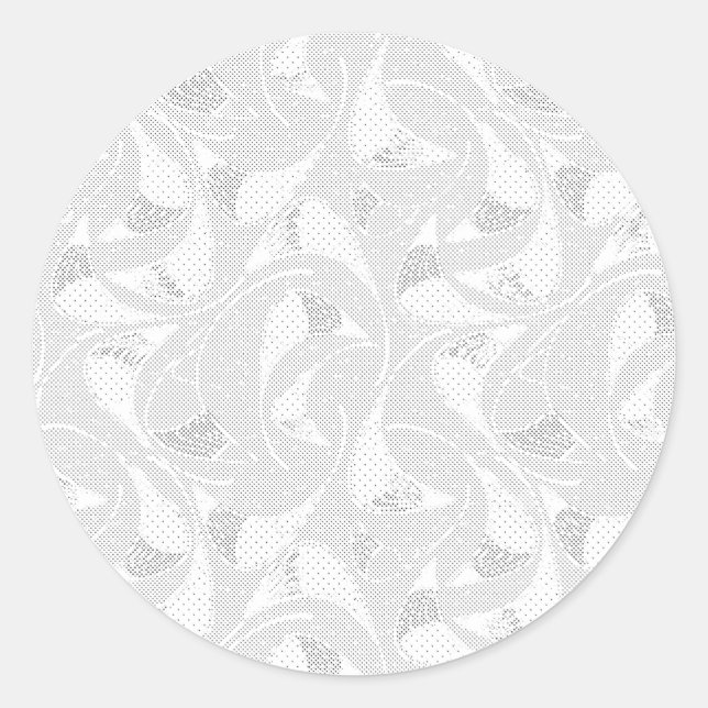 Discover High-Quality Classic Round Stickers  (Front)