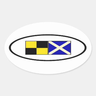 Discover Lake Minnetonka Oval Sticker