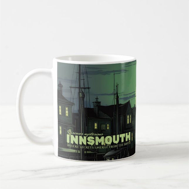 Discover mysterious Innsmouth Coffee Mug (Left)