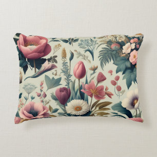 Discover Stunning Spring Floral Botanical Pattern Decorative Cushion