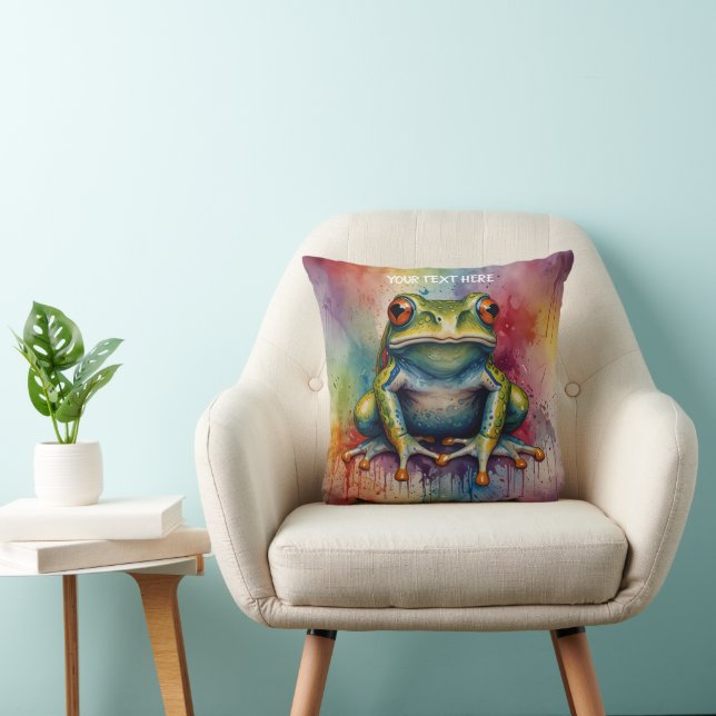 Discover the captivating beautiful frog cushion (Chair)