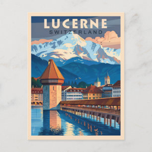 Discover the Charm of Lucerne Postcard