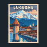 Discover the Charm of Lucerne Postcard<br><div class="desc">Capture the enchanting beauty of Lucerne, Switzerland, with our exquisite travel postcard that transports you straight to this picturesque destination! Featuring breathtaking views of Lake Lucerne and the iconic Chapel Bridge, this postcard is more than just a piece of paper—it's a keepsake that evokes memories of adventure and exploration. Don't...</div>