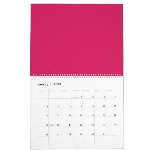 Discover the Elegance of Pink Background  Calendar