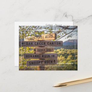 Discover the Enchanting Trails of Sedona, Arizona Postcard