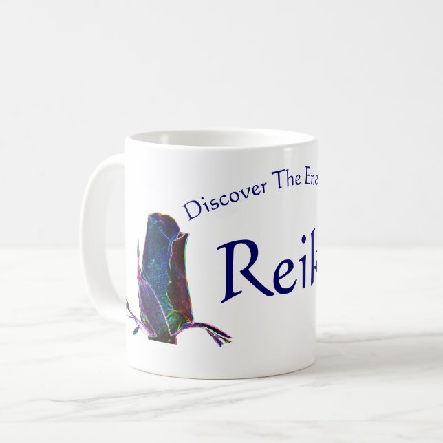 Discover The Energy Of Reiki  Coffee Mug (Front Left)