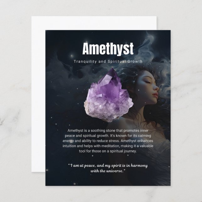 Discover the Magic of Crystals: Meanings, Descript (Front/Back)