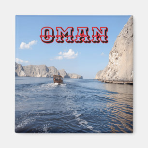 Discover the Majestic Beauty of Oman's Coast  Magnet