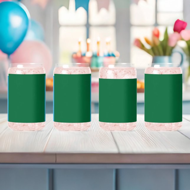 Discover the Perfect Blend of Green, Azure, Aqua,  Can Glass (Insitu (Baby Shower))