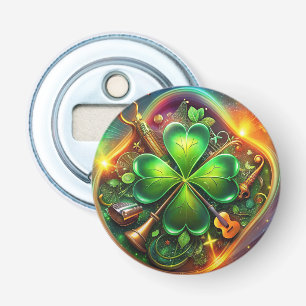 Discover the Perfect Harmony of Shamrock, Musical  Bottle Opener