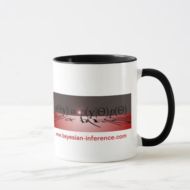 Discover the Ways of Bayes Coffee Mug (Right)