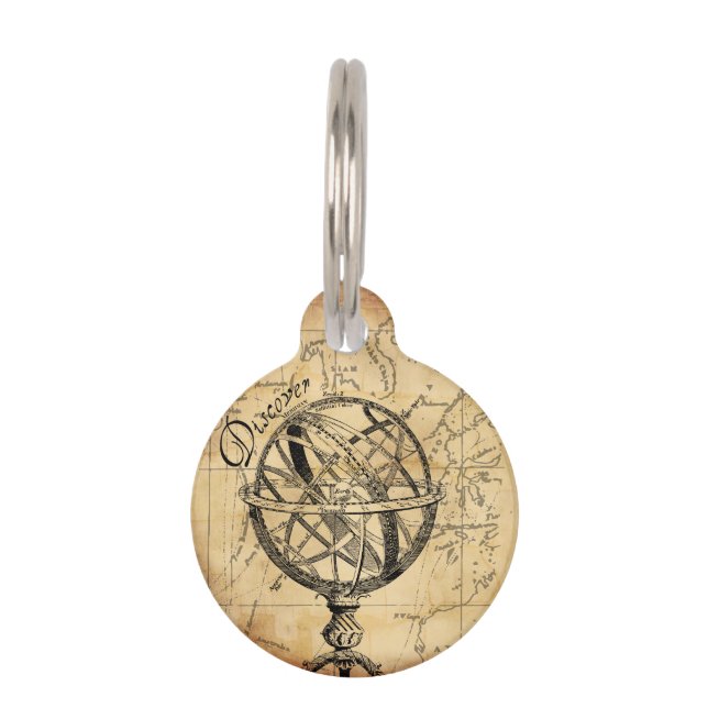 Discover the World Pet Tag (Front)