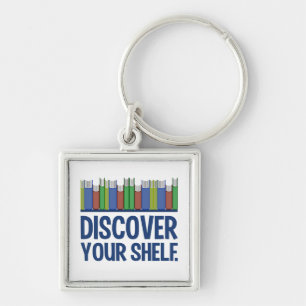 Discover Your Shelf key chain