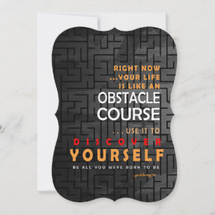 Discover Yourself  (Obstacle Course Inspiration)