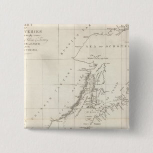 Discoveries made in 1787 In the Seas of China 15 Cm Square Badge