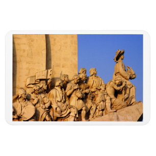 Discoveries Monument detail, Lisbon Portugal Magnet