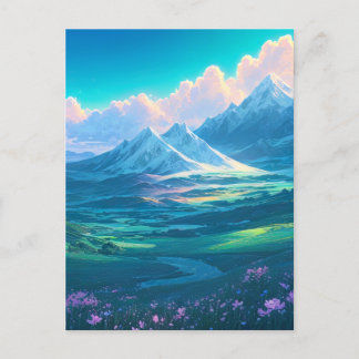 Discovering the Allure of the Valley's Charm Postcard