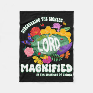 Discovering The Bigness Of God Magnified Vbs 2025  Fleece Blanket
