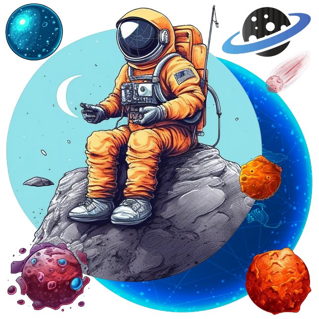 Discovering the Universe Poster (Discovering the Universe: Through Astronauts' Eyes)