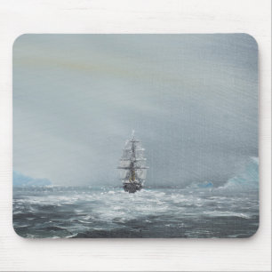 Discovery Captain Scott And Crew Mouse Pad