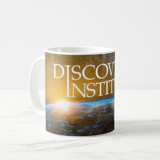 Discovery Institute Sunrise Earth Coffee Mug (Front Left)