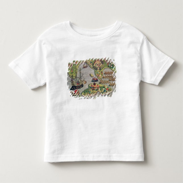 Discovery of a Cross amongst the rocks Toddler T-Shirt (Front)
