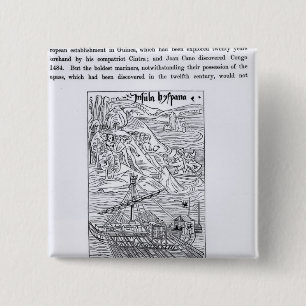 Discovery of San Domingo 15 Cm Square Badge