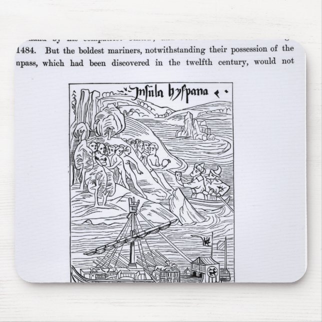 Discovery of San Domingo Mouse Pad (Front)