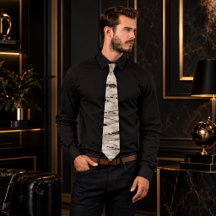 Discreet Men's Halloween Tie -