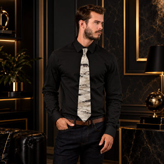 Discreet Men's Halloween Tie -