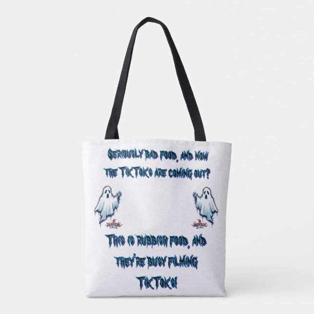 "Discreetly Disapproving: Your Go-To Designs for a Tote Bag (Back)