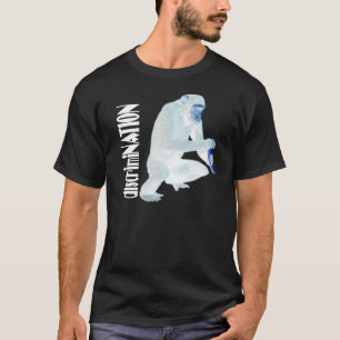 discrimiNATION "Chimp" (dark shirt) T-Shirt