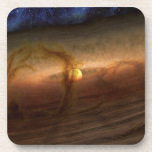 Discs Of Planet-Forming Material Circling Stars. Coaster