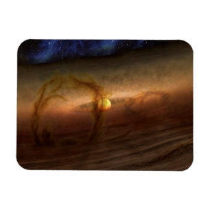 Discs Of Planet-Forming Material Circling Stars. Magnet